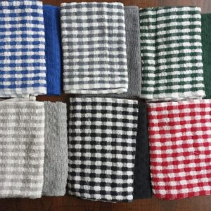 Terry mono check towels 90 Gram