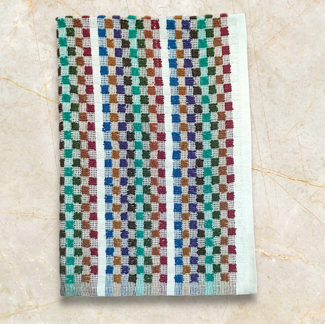 Terry mono check towels 100 Gram